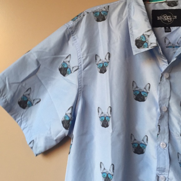 brookly standard Other - NWT SoCal Pug Life Casual Button Down Shirt